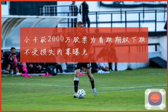 小卡获2000万股票为看跌期权下跌不受损失内幕曝光